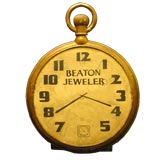 Vintage Clock Shop Tradesman Sign
