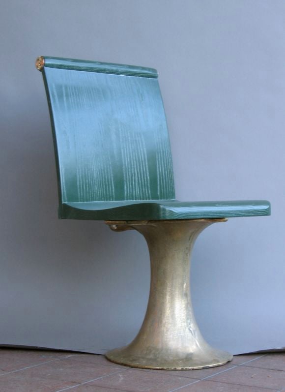 American Set of Six Industrial Chairs