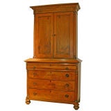 Antique Louis Phillipe Walnut Secretary