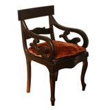 Arm Chair with Caned Seat