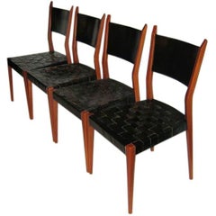 4 Paul  Mccobb Dining Chairs