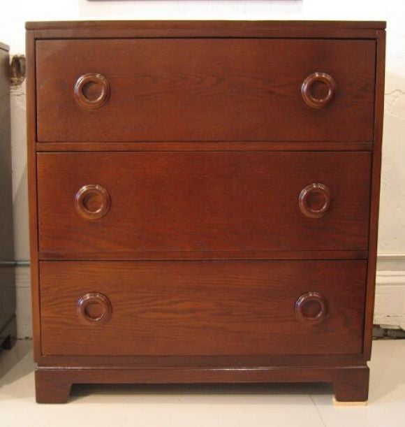 Pair of Oak chests