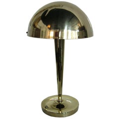Machine Age  Brass  Table  Lamp