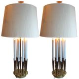 Pair of Stiffel Candelabra Lamps