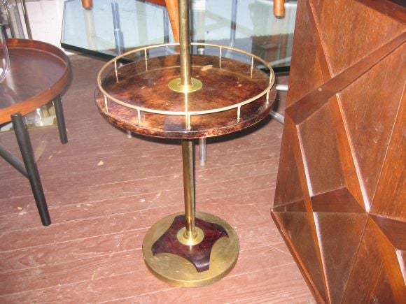 Aldo Tura Lamp Table