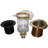 Vintage Collection of Tophat containers