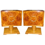 Spectacular Pair  of Johan Tapp End Tables