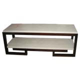 Greek Key Console Table by Paul Frankl