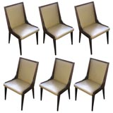 Set of Six Harvey Probber Dining Chairs