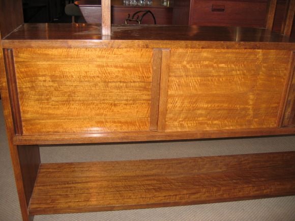 American George Nakashima for Widdicomb Room-Divider/Bookcase