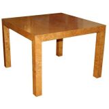 Milo Baughman Burl Olivewood Dining Table