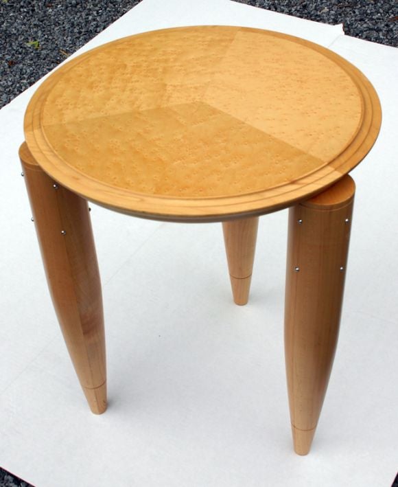 Birdseye Maple Occasional Table