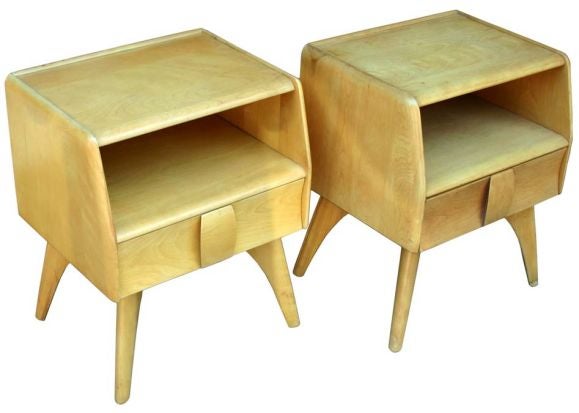 Pair Heywood Wakefield Bedside Tables