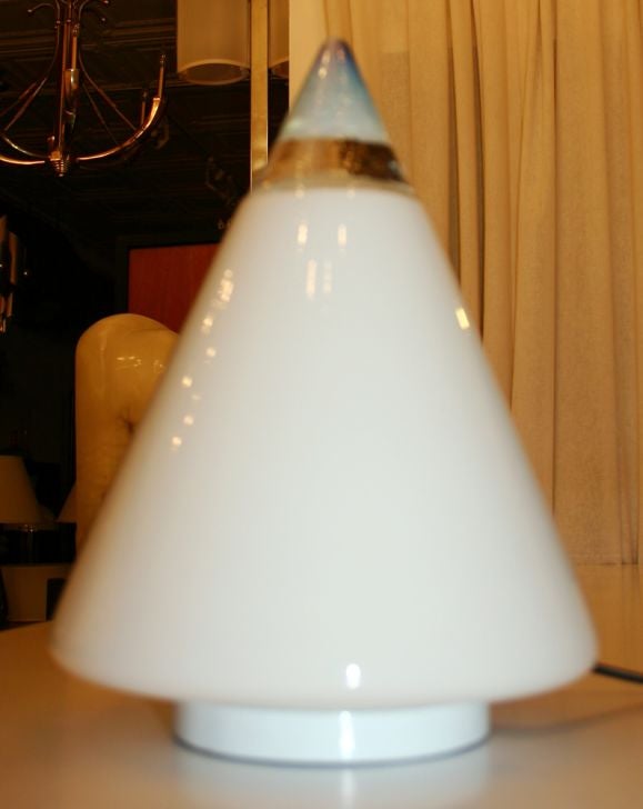 Mid-Century Modern Leucos Lamp For Sale