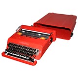 Vintage Olivetti "Valentine" Typewriter