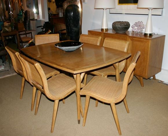 Jack Van der Molen Set of Six Oak Dining Chairs 1