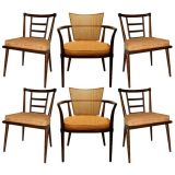 Set of 6 Bert England Dining Chairs