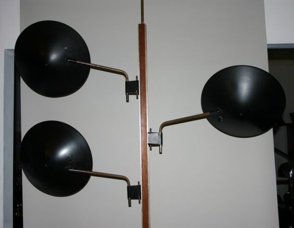 lightolier tension pole lamp