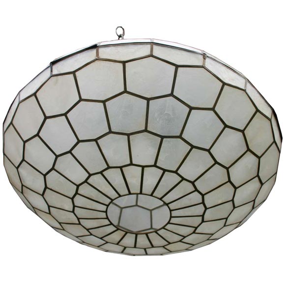 Capiz Shell Pendant Light