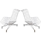 Rare Vladimir Kagan Indoor-Outdoor Chairs