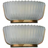 Pair Murano Glass Sconces