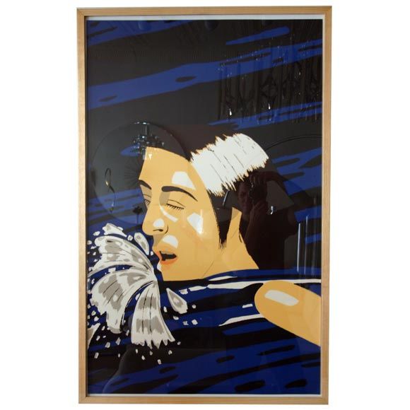 Alex Katz Olympic Series Silkscreen