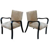 Single Thonet Chair in Sable Cowhide