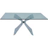 Magnificent Lucite and Chrome Table