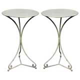 Pair French Cafe Tables