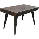 Edward J. Pullman Brass and Copper Side Table