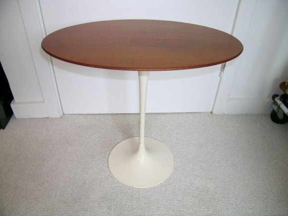 Eero Saarinen Oval Tulip Pedestal Table by Knoll