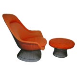 Large Lounge Chair by Warren Platner