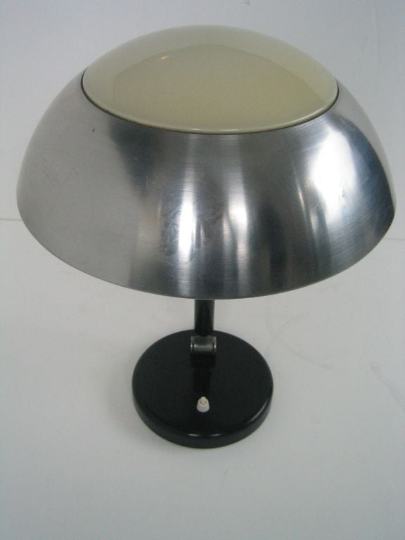 Steel Table Lamp - Karl Trabert