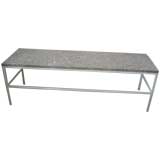 Granite Top Coffee Table/Bench