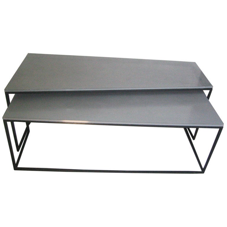 Asymetrical Nesting Coffee Table -  Avard (Attrib)