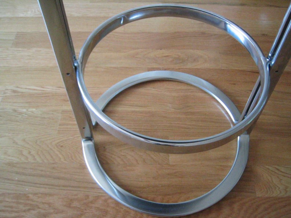Pair of Bar Stools - by Jorgen Kastholm and Preben Fabricius 2