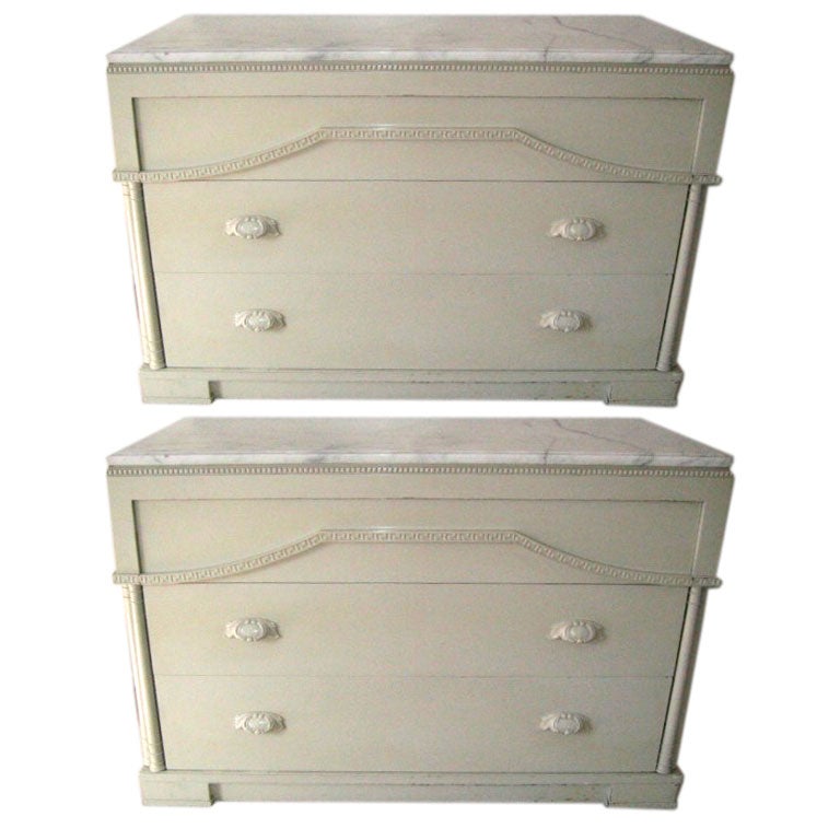 Pair of Dressers by JAMES MONT