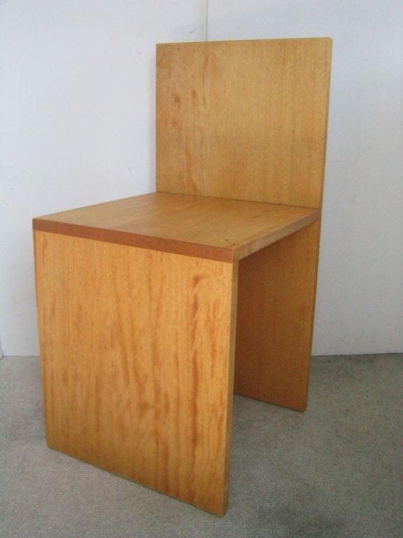 Side Chair - Donald Judd 2