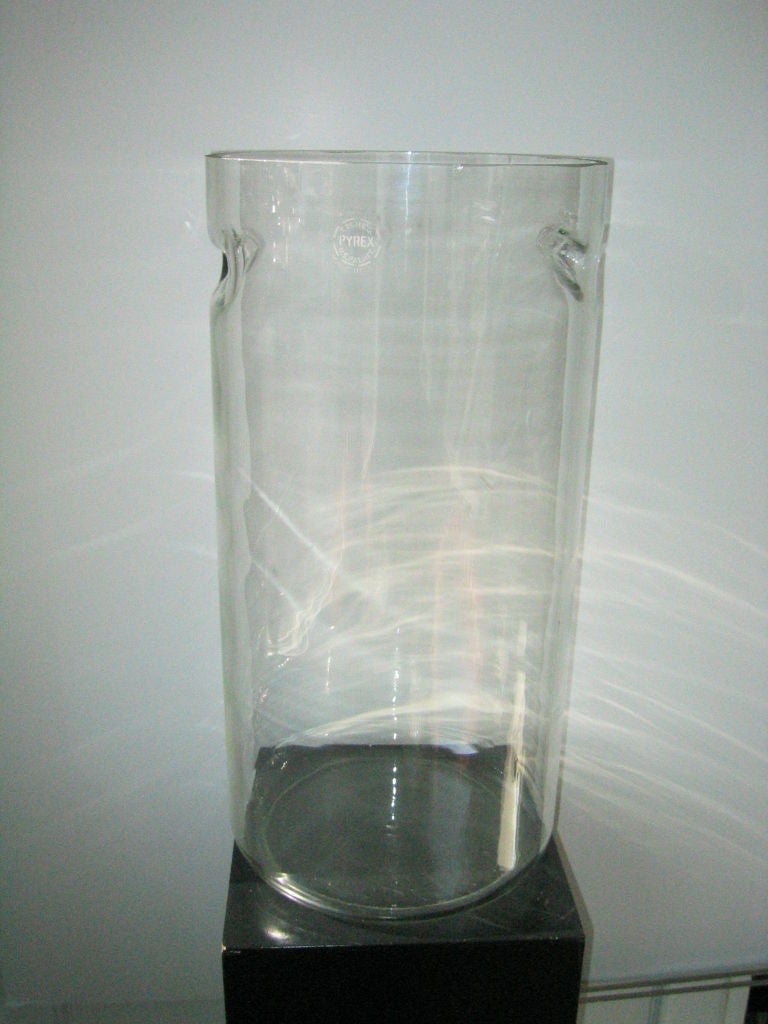American Pyrex Glass Vase / Umbrella Stand