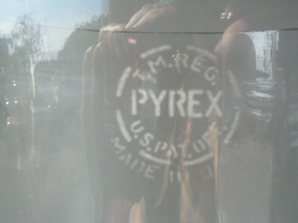 Pyrex Glass Vase / Umbrella Stand 1
