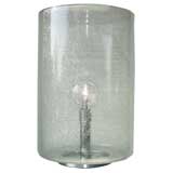 Custom Tall Glass Floor or Table Lamp - Lightolier