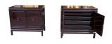 Pair of Chinoiserie Lacquered Chests by James Mont