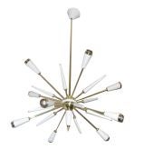 Starburst 10-light Chandelier (Part of Suite)