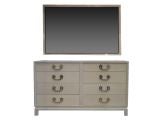 Vintage Dresser with Mirror by Tommi Parzinger for Charak Modern