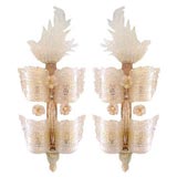 Antique Deco Sconces from Murano