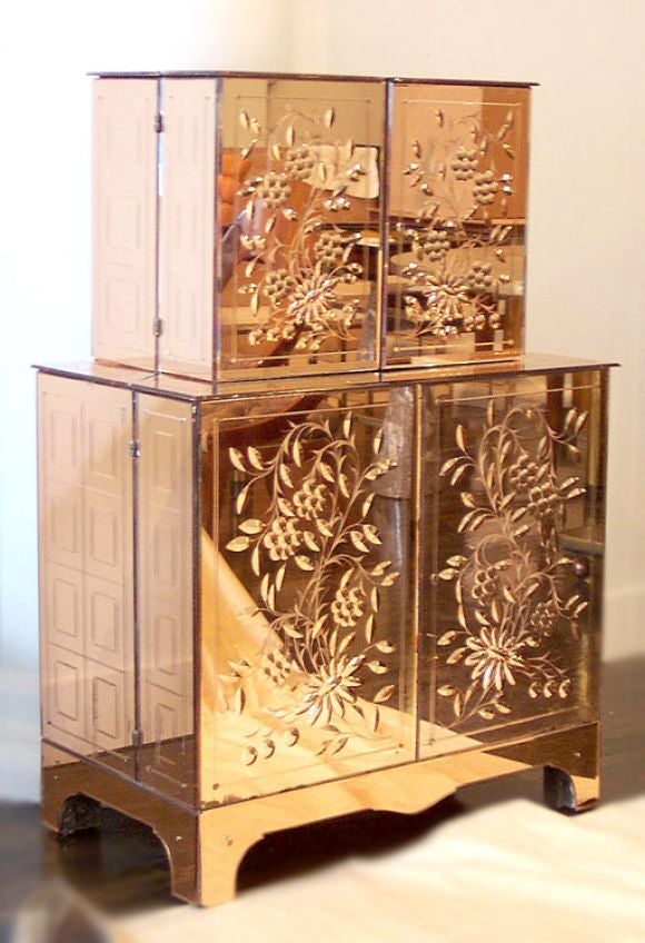 Copper Mirror Bar by Fontana Arte