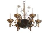 Ormolu and Crystal Chandelier by Bagues