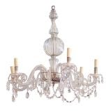 Bohemian Glass Chandelier