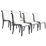 Set of Six Chairs by Paul Frankl