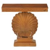 Carved Shell Console by Edward Wormley for Dunbar